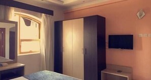 In-room safe, blackout drapes, iron/ironing board, free WiFi