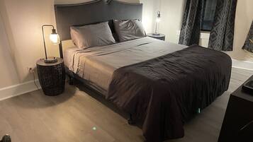 2 dormitorios, tabla de planchar con plancha, wifi gratis y ropa de cama