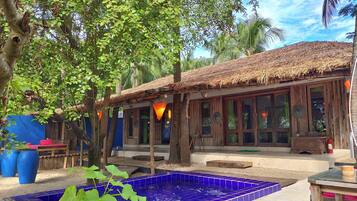 Beach Villa with Living Room | View from room