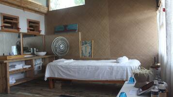 Body treatments, body scrubs, facials