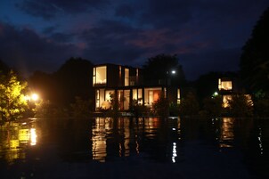 Front of property - evening/night