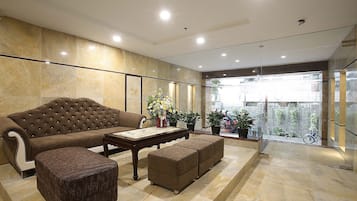 Lobby sitting area