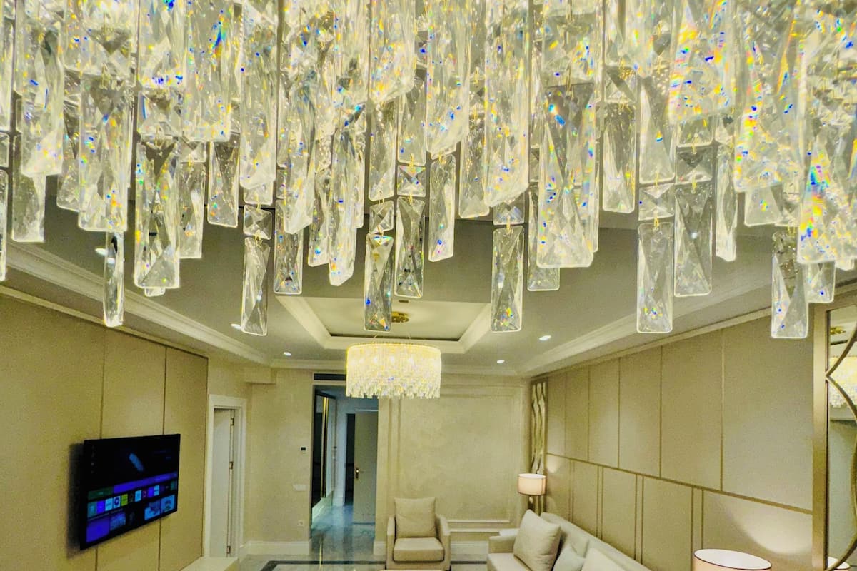 Lyxsvit - 1 sovrum | 1 sovrum, sängtillbehör av högsta kvalitet och minibar