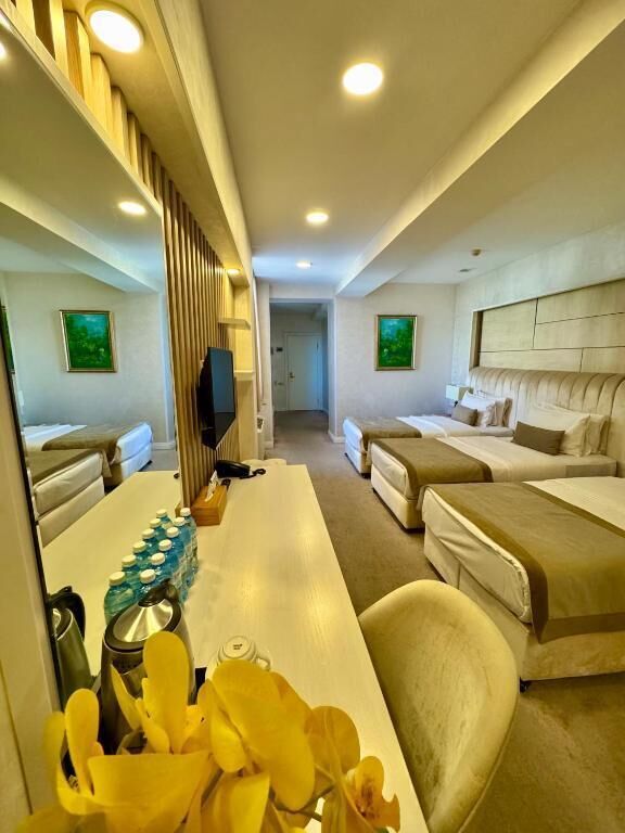 Deluxe Triple Room | 1 bedroom, premium bedding, pillowtop beds, minibar