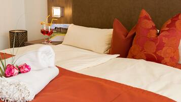 Comfort-Doppelzimmer | Blick auf die Berge