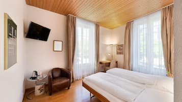 Zweibettzimmer | 1 Schlafzimmer, Verdunkelungsvorhänge, kostenlose Babybetten