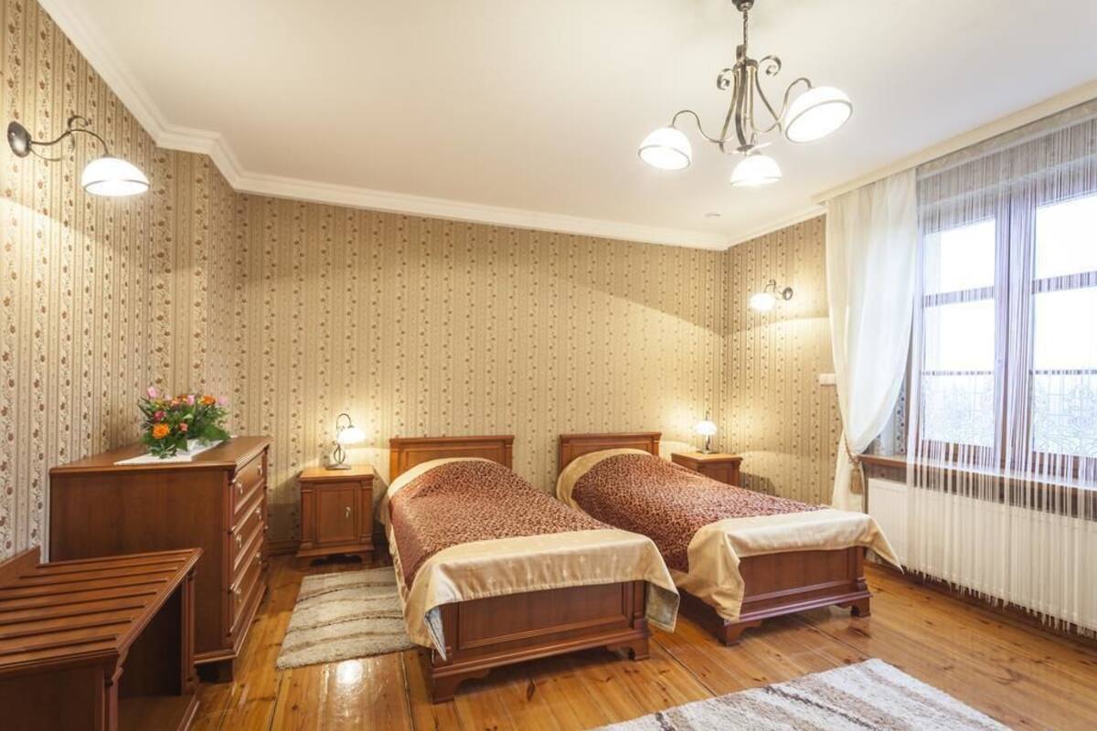 Double or Twin Room | Desk, blackout drapes, soundproofing, iron/ironing board (on request)