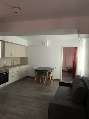 Apartment, 1 Bedroom | Living area | Plasma TV - Slavsta Apartments (Uppsala)