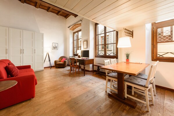 Apartment, 1 Bedroom | Living area - Lambertesca Loft by Mmega (Florence)