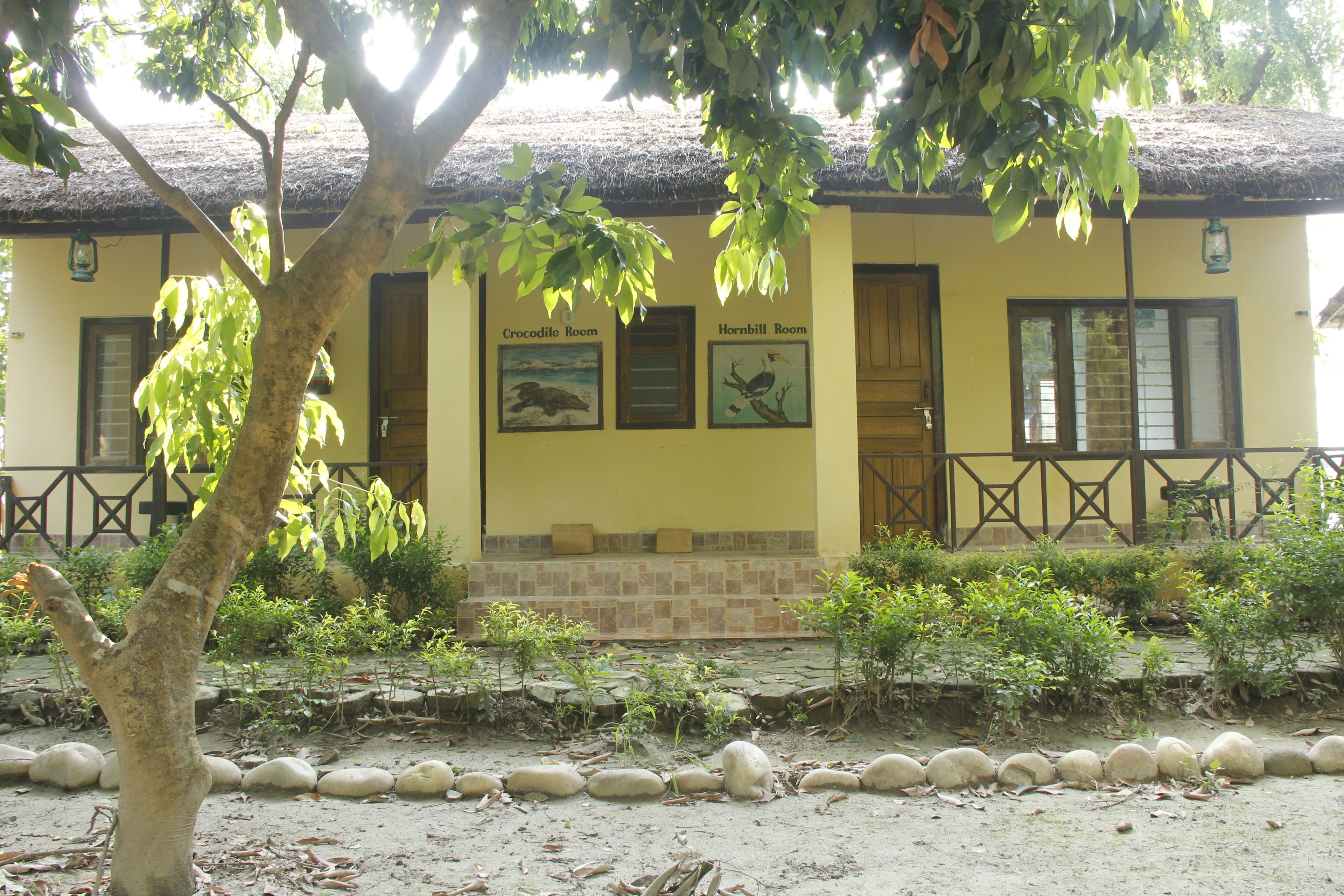 Fassade der Unterkunft