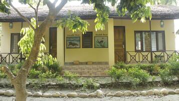 Fassade der Unterkunft