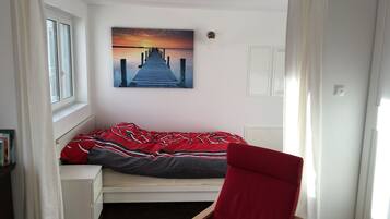 1 Schlafzimmer, Bügeleisen/Bügelbrett, kostenloses WLAN, Bettwäsche