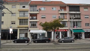 Façana frontal de l'allotjament