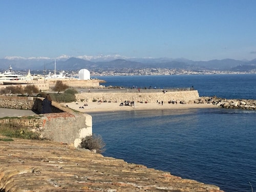 Old Antibes with terrace
