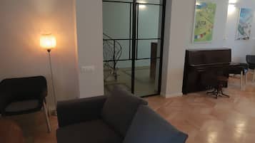 Sala de estar en el lobby