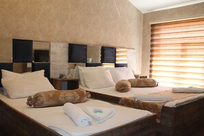 Premium bedding, down duvets, in-room safe, blackout curtains