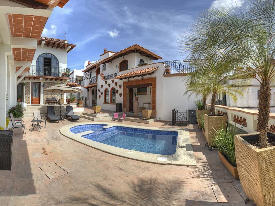 Outdoor pool, open 9:30 AM to 9:00 PM, pool umbrellas, pool loungers