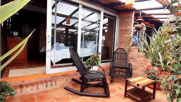 Deluxe Twin Room | Terrace/patio - Posada La Serena (Villa de Leyva)