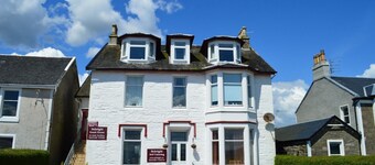 Shorefront leilighet med privat parkering 200m sentrum Dunoon, soveplass til 6, kjæledyrvennlig