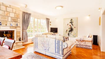 Superior Villa | Living room | Flat-screen TV