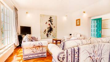 Superior Villa | Living room | Flat-screen TV