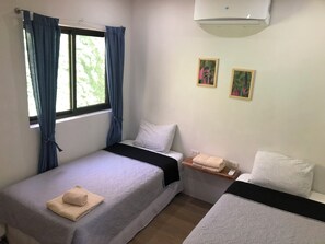 2 Schlafzimmer, Zimmersafe, kostenloses WLAN, Bettwäsche