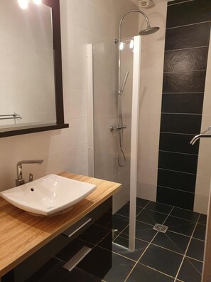 Sèche-cheveux, serviettes fournies, papier toilette