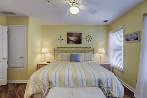 2 dormitorios, tabla de planchar con plancha, Internet y ropa de cama