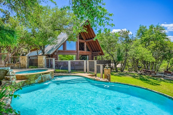 Piscine chauffée