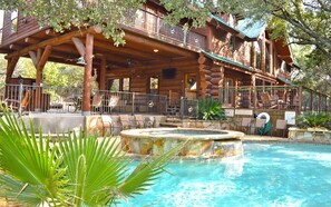 Una piscina climatizada