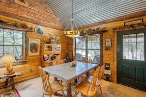 Dining - Grin N Bear It: Fun-Filled Lakeside Retreat! (Burnet)