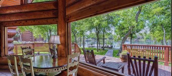 Luxury Lake LBJ | Hot Tub • Dock • Log Country Cv