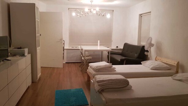 4 habitaciones y colchones con efecto memoria 
