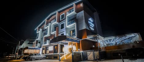 Fassade der Unterkunft