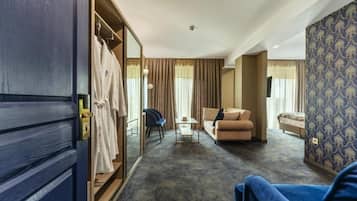 Superior-Doppelzimmer, 1 King-Bett | Hochwertige Bettwaren, Zimmersafe, schallisolierte Zimmer