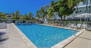Outdoor pool, open 8:30 AM to 8:00 PM, sun loungers at Park Royal Miami Beach