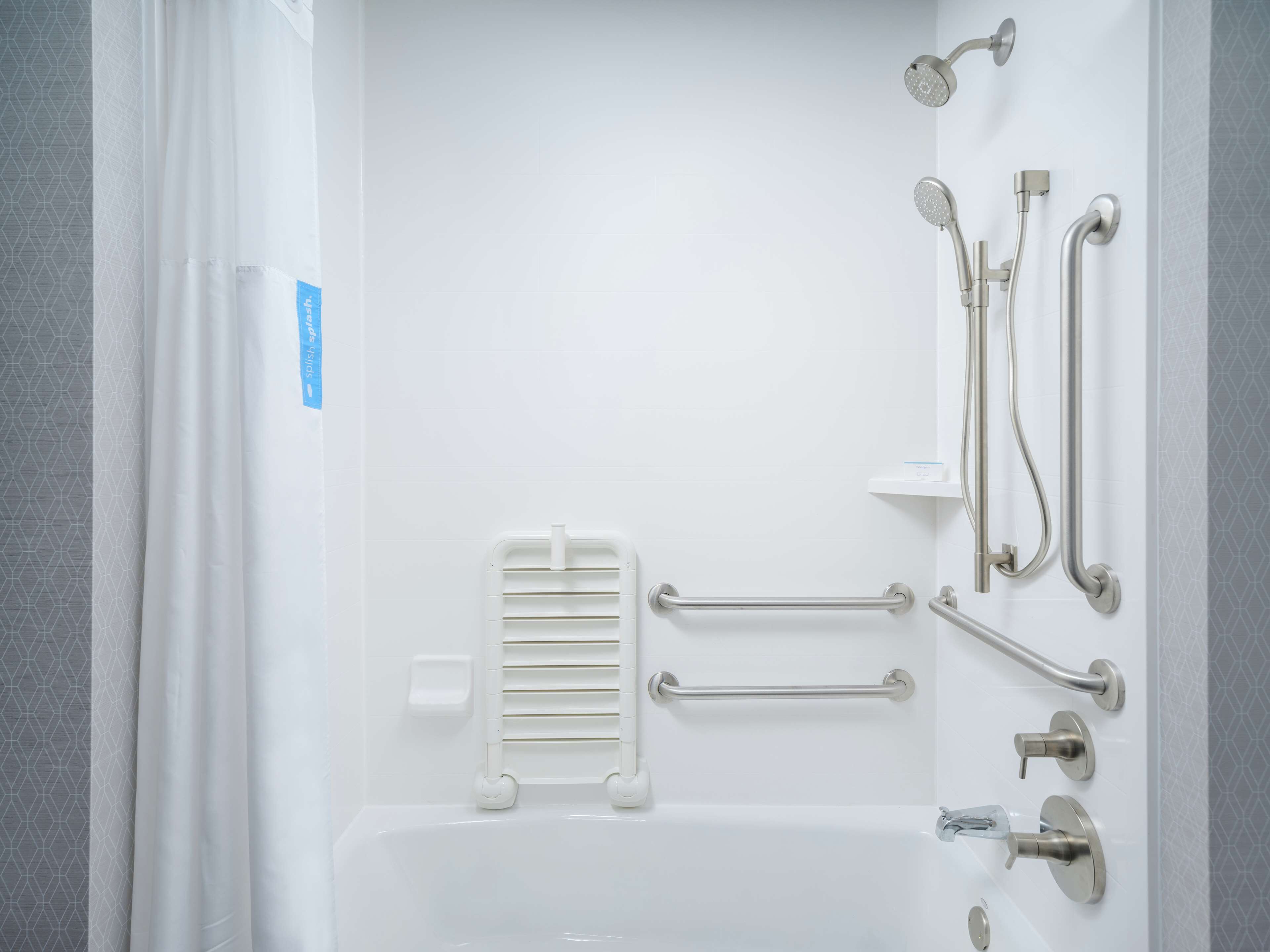 room, 2 queen beds, accessible, bathtub | bathroom | free toiletries, hair dryer, towels