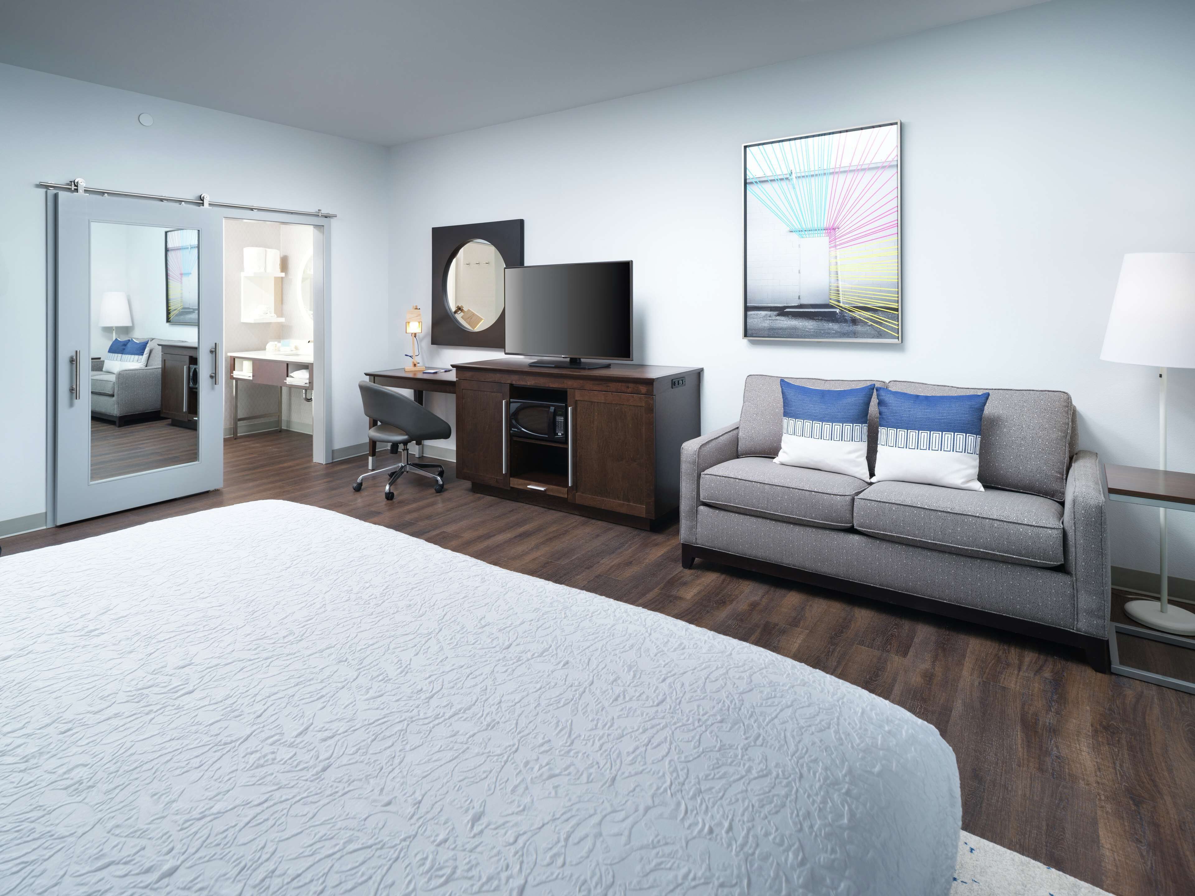 desk, laptop workspace, soundproofing, iron/ironing board