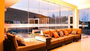 Lobby sitting area