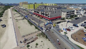 منظر من الجو على ارتفاع عالٍ