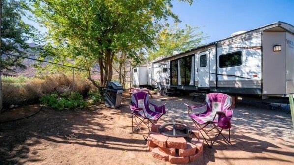 Enceinte de l’hébergement