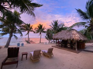Property grounds - Villa Rising Sun Beachfront with Private Beach Bar & Dock (Hopkins)