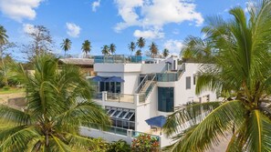 Exterior - Historic Beachfront Villa, Saltwater Pool & Breathtaking Ocean Views l 14 guests (Aguada)