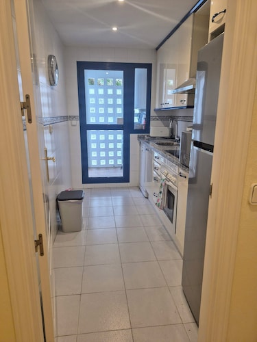 Stunning apartment with huge private terrace just 70m to the beach inc sea views