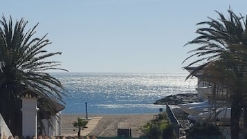 Vue sur la plage/l’océan