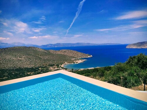 Private villa Kefali  - private pool - spectacular view
