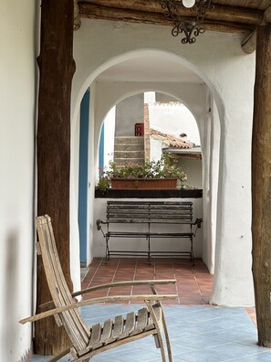 Terrace/patio - Holiday home in La Caletta - Tentadore (La Caletta)