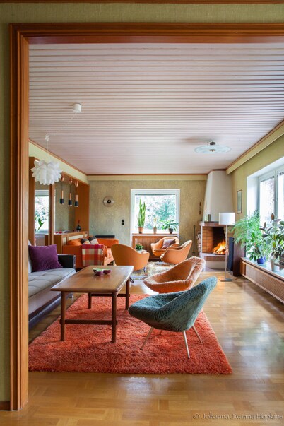 60ies house in Stockholm close to nature, International Fairs, S-malm and City