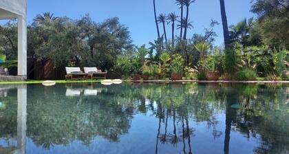 Villa Eva oasis de calme aux portes de Marrakech piscine jardin privatifs