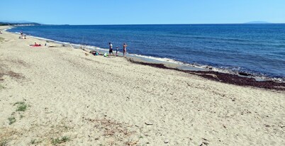 Mini Villa 3 * en estilo mediterráneo a 100 m del mar, piscina climatizada 